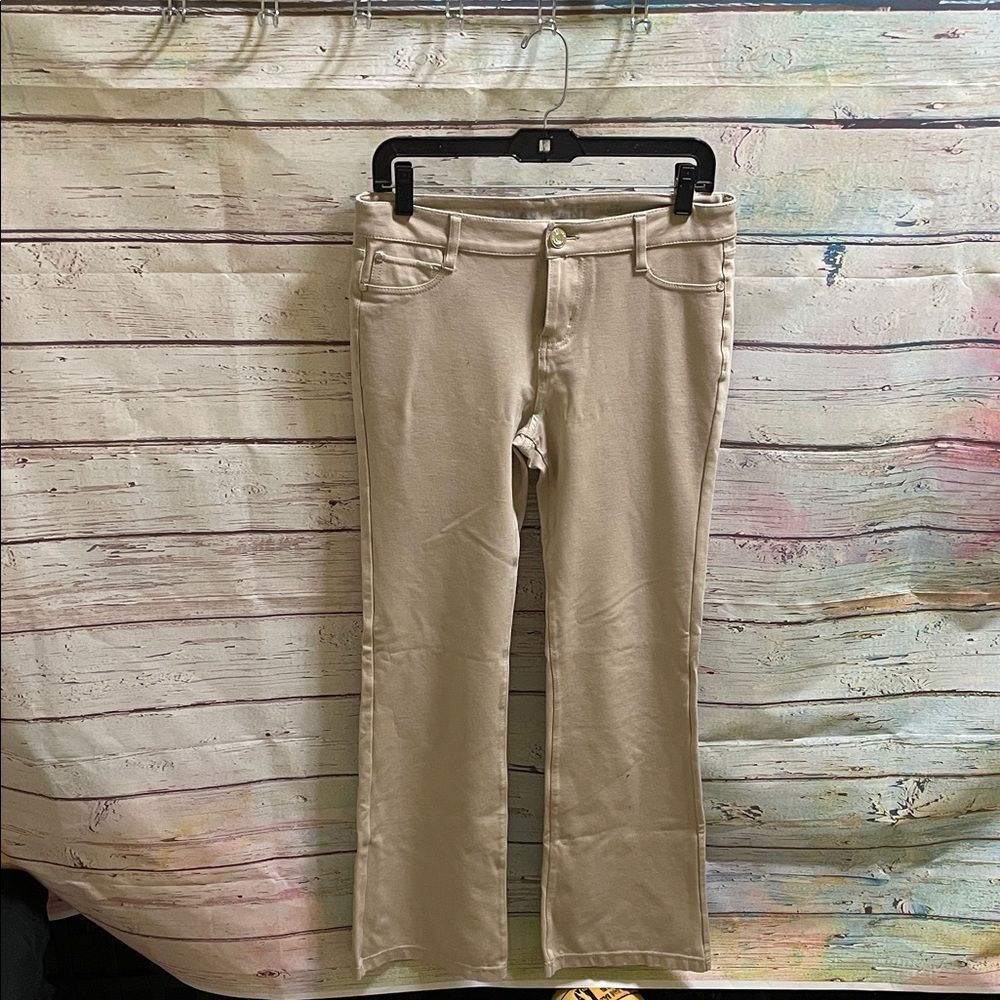 Celebrity Pink Cream Boot Cut Pants